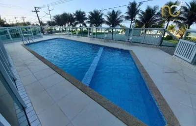 Apartamento frente mar 02 dormitorios 01 suite - bairro maracanã/praia grande-sp