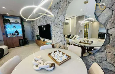 Cobertura à venda, 179 m² por r$ 2.800.000,00 - vila guilhermina - praia grande/sp