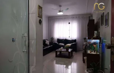 Apartamento com 2 dormitórios à venda, 99 m² por r$ 375.000,00 - vila guilhermina - praia grande/sp