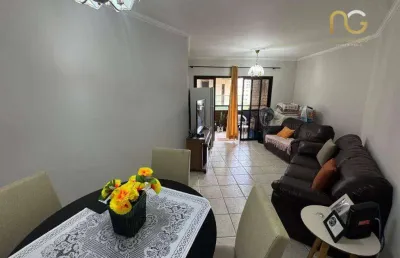 Apartamento com 2 dormitórios à venda, 84 m² por r$ 405.000,00 - tupi - praia grande/sp
