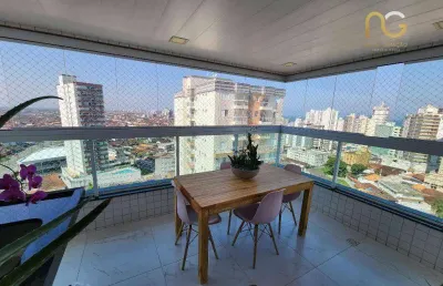 Apartamento à venda, 110 m² por r$ 785.000,00 - vilamar - praia grande/sp