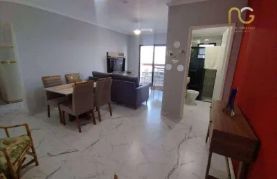 Apartamento à venda, 73 m² por r$ 330.000,00 - tupi - praia grande/sp