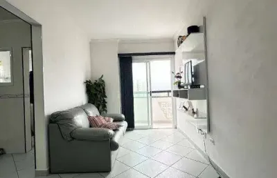 Apartamento com 1 dormitório à venda, 51 m² por r$ 280.000,00 - vila assunção - praia grande/sp