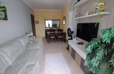 Apartamento à venda, 62 m² por r$ 370.000,00 - tupi - praia grande/sp
