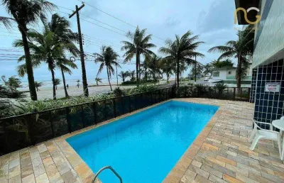 Apartamento com 2 dormitórios à venda, 74 m² por r$ 395.000,00 - vilamar - praia grande/sp