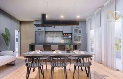 Apartamento à venda, 79 m² por r$ 550.000,00 - vilamar - praia grande/sp