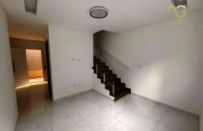 Casa à venda, 55 m² por r$ 428.000,00 - vila assunção - praia grande/sp