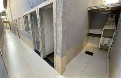 Casa com 2 dormitórios à venda, 45 m² por r$ 368.000,00 - vila assunção - praia grande/sp