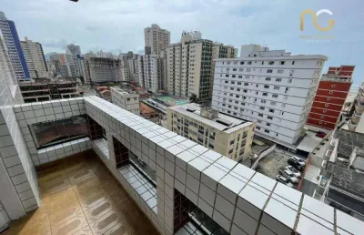 Apartamento com 2 dormitórios à venda, 81 m² por r$ 350.000,00 - aviação - praia grande/sp