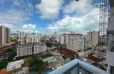 Apartamento com 2 dormitórios à venda, 80 m² por r$ 500.000,00 - aviação - praia grande/sp