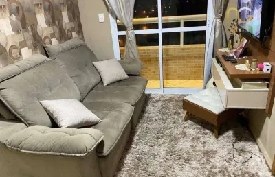 Apartamento com 1 dormitório à venda, 48 m² por r$ 320.000,00 - aviação - praia grande/sp