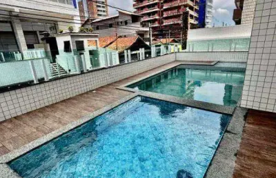 Apartamento com 2 dormitórios à venda, 70 m² por r$ 450.000,00 - aviação - praia grande/sp