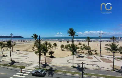 Apartamento  2 dormitórios frente  r$ 350.000,00 para o mar ! r$
