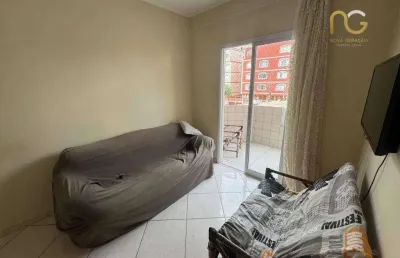 Apartamento com 2 dormitórios à venda, 43 m² por r$ 325.000,00 - mirim - praia grande/sp