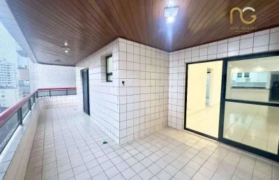 Apartamento com 3 dormitórios à venda, 131 m² por r$ 720.000,00 - tupi - praia grande/sp