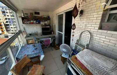 Apartamento 2 dormitorios 1 suite bairro tupi/praia grande-sp