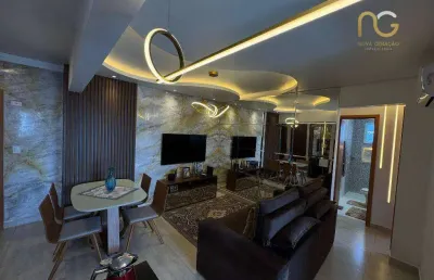 Apartamento à venda, 67 m² por r$ 700.000,00 - vilamar - praia grande/sp