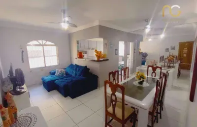 Apartamento com 2 dormitórios à venda, 75 m² por r$ 415.000,00 - tupi - praia grande/sp