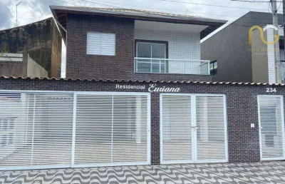 Casa em condominio sobreposta 2 dormitorios - tupi/praia grande