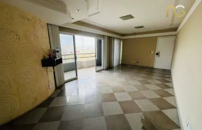 Cobertura com 3 dormitórios à venda, 167 m² por r$ 900.000,00 - canto do forte - praia grande/sp