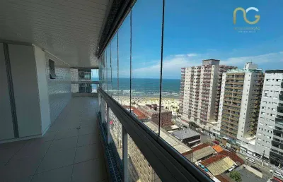 Apartamento à venda, 152 m² por r$ 1.100.000,00 - vila assunção - praia grande/sp