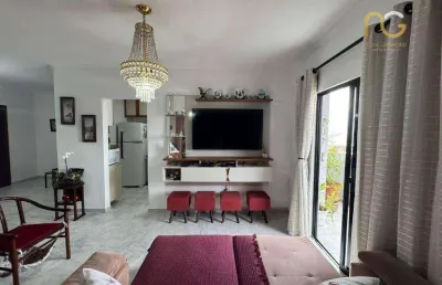 Apartamento com 2 dormitórios à venda, 96 m² por r$ 350.000,00 - vilamar - praia grande/sp