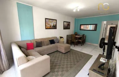 Apartamento com 2 dormitórios à venda, 80 m² por r$ 360.000,00 - tupi - praia grande/sp