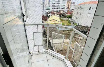 Apartamento com 2 dormitórios à venda, 69 m² por r$ 280.000,00 - vilamar - praia grande/sp