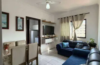 Apartamento com 1 dormitório à venda, 45 m² por r$ 245.000,00 - vila assunção - praia grande/sp
