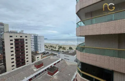 Apartamento com 1 dormitório à venda, 53 m² por r$ 330.000,00 - tupi - praia grande/sp