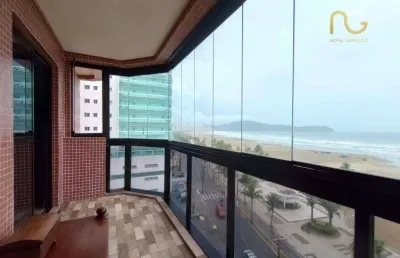 Apartamento com 3 dormitórios à venda, 134 m² por r$ 990.000,00 - vila guilhermina - praia grande/sp