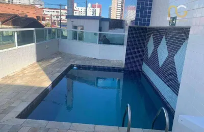 Apartamento com 2 dormitórios à venda, 51 m² por r$ 350.000,00 - vila assunção - praia grande/sp
