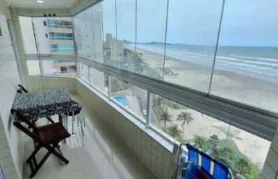 Apartamento com 1 dormitório à venda, 50 m² por r$ 435.000,00 - balneário pires - praia grande/sp