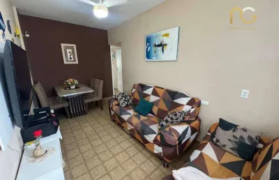 Apartamento com 2 dormitórios à venda, 55 m² por r$ 335.000,00 - vila assunção - praia grande/sp