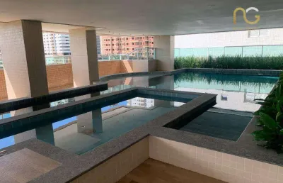 Apartamento com 3 dormitórios à venda, 102 m² por r$ 658.000,00 - aviação - praia grande/sp
