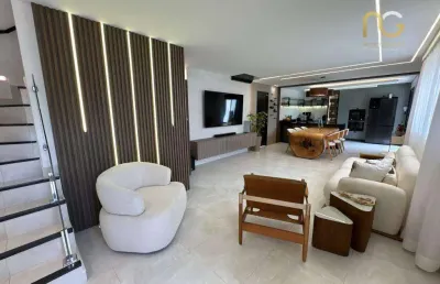 Sobrado à venda, 140 m² por r$ 1.499.000,00 - vila guilhermina - praia grande/sp