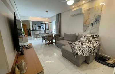 Apartamento com 2 dormitórios à venda, 89 m² por r$ 700.000,00 - vilamar - praia grande/sp
