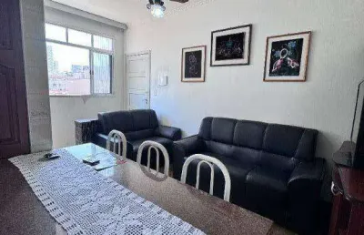 Apartamento com 2 dormitórios à venda, 72 m² por r$ 329.000,00 - boqueirão - praia grande/sp