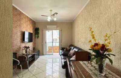 Apartamento com 1 dormitório à venda, 52 m² por r$ 380.000,00 - canto do forte - praia grande/sp