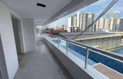 Apartamento com 3 dormitórios à venda, 115 m² por r$ 635.000,00 - vila assunção - praia grande/sp