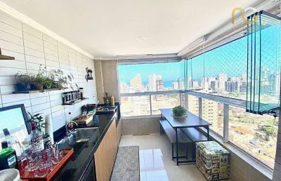 Apartamento à venda, 95 m² por r$ 1.000.000,00 - canto do forte - praia grande/sp