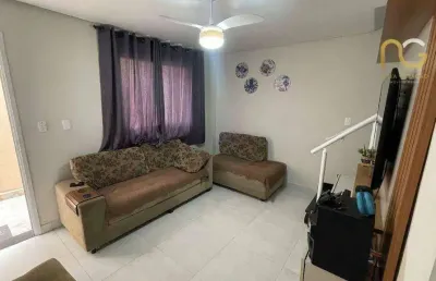 Casa à venda, 58 m² por r$ 375.000,00 - aviação - praia grande/sp