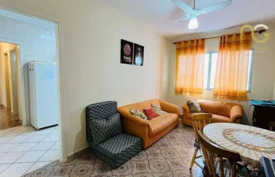 Apartamento 02 dormitorios 1 vaga de garagem - 3º andar de escadas - 100 metros da praia - bairro caiçara/praia grande-sp