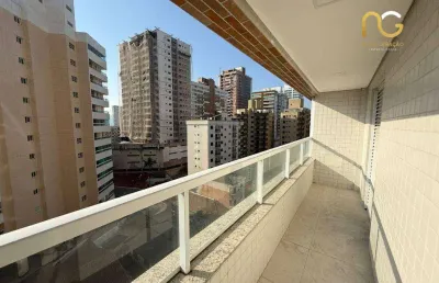 Apartamento com 2 dormitórios à venda, 71 m² por r$ 485.000,00 - caiçara - praia grande/sp