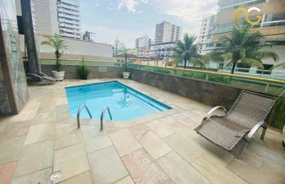 Apartamento com 1 dormitório à venda, 49 m² por r$ 288.000,00 - tupi - praia grande/sp