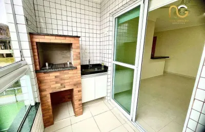 Apartamento à venda, 80 m² por r$ 500.000,00 - vilamar - praia grande/sp