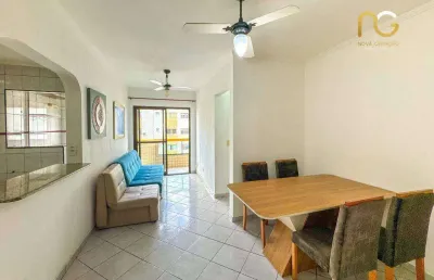 Apartamento com 1 dormitório à venda, 54 m² por r$ 295.000,00 - tupi - praia grande/sp