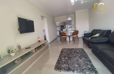 Aparatmento com vista mar ! mobiliado, 2 dormitórios , sacada