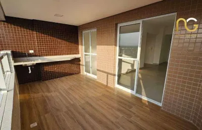 Apartamento com 2 dormitórios à venda, 80 m² por r$ 490.000,00 - tupi - praia grande/sp