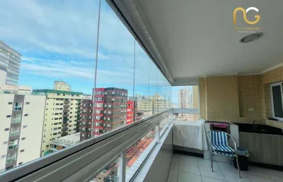 Apartamento com 2 dormitórios à venda, 83 m² por r$ 550.000,00 - tupi - praia grande/sp